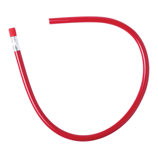 CRAYON PUBLICITAIRE FLEXIBLE 'GIGANTO' - rouge