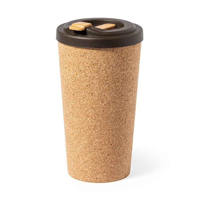 MUG EN LIEGE PERSONNALISABLE MIE 500 ML 'BORIA' - liège