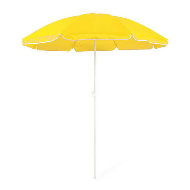 PARASOL PLAGE PERSONNALISABLE 150CM UNICOLOR 'PARISO' - jaune
