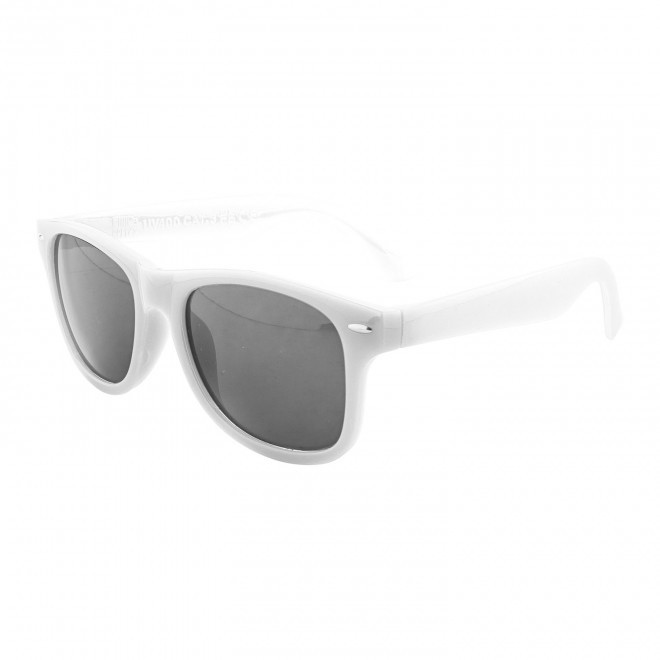 LUNETTES DE SOLEIL PERSONNALISABLE 'SUNNYRAY' - blanc