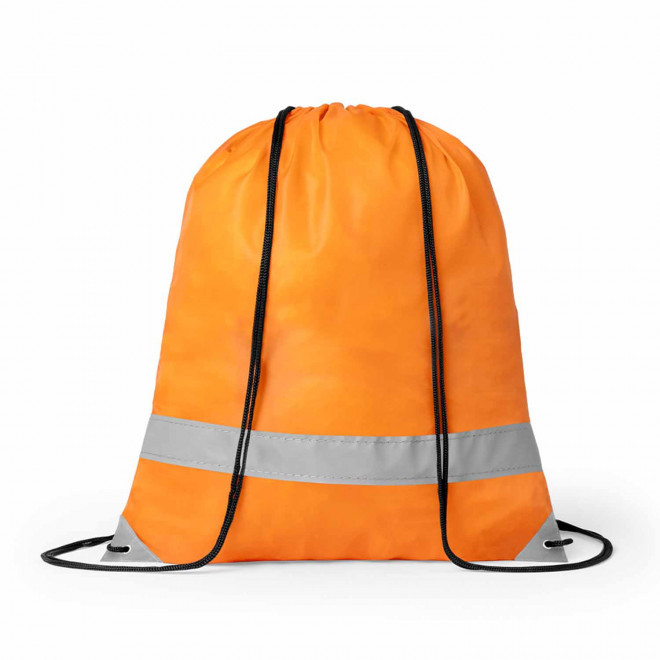 SAC A DOS PERSONNALISÉ RÉFLÉCHISSANT 'VISIBLE' - orange