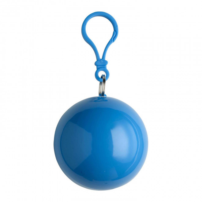 PONCHO PLUIE PUBLICITAIRE BALLE ADULTE 'GALWAY' - bleu