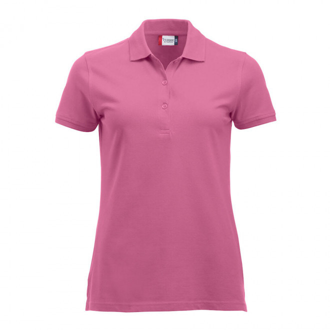 POLO PERSONNALISABLE FEMME 'BORDI' - rose