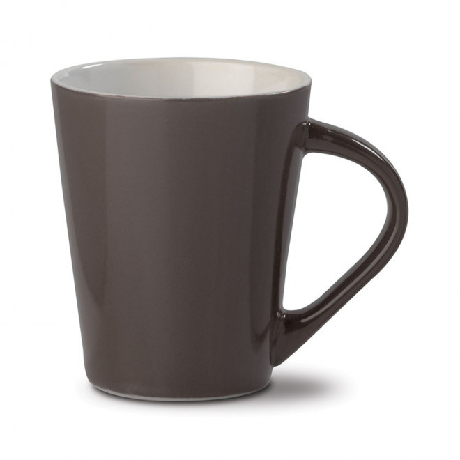 RAPIDE 4J - MUG PERSONNALISABLE EN CERAMIQUE 'TESSA'  - gris