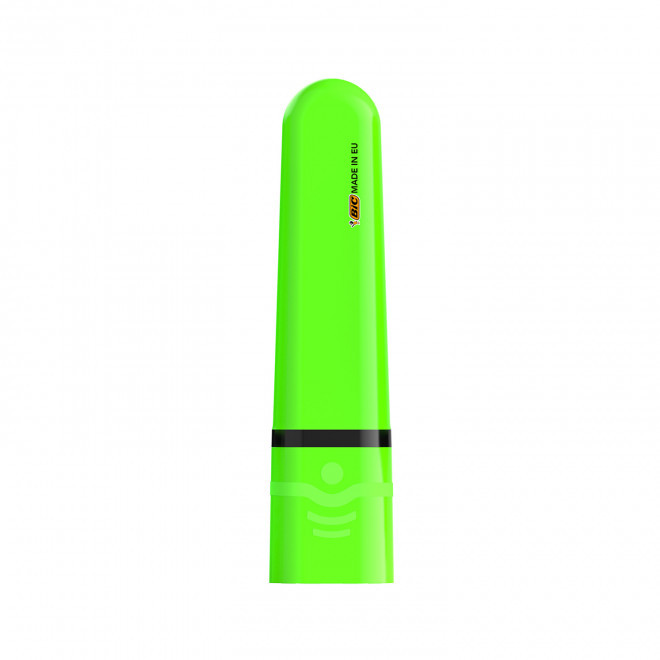SURLIGNEUR BIC PUBLICITAIRE 'HIGHLIGHTER FLAT' - vert