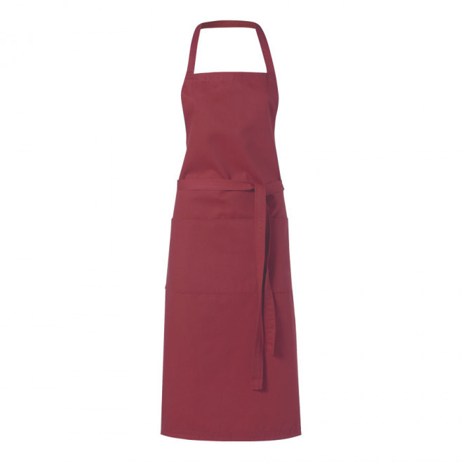 TABLIER PERSONNALISÉ 'CHEF' - bordeaux