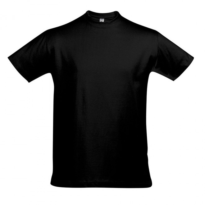 TEE-SHIRT COULEUR HOMME 'IMPERIAL' 190 GR/M² - noir