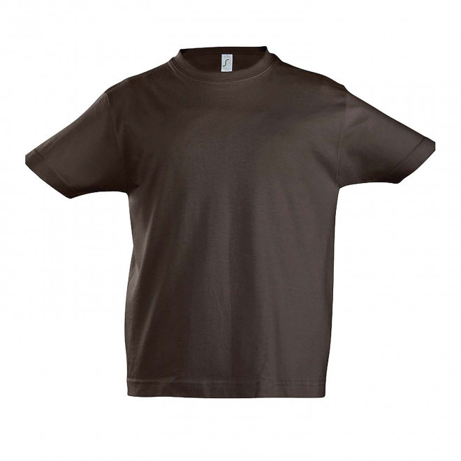 TEE-SHIRT PERSONNALISABLE ENFANT 'IMPERIAL KIDS' - chocolat