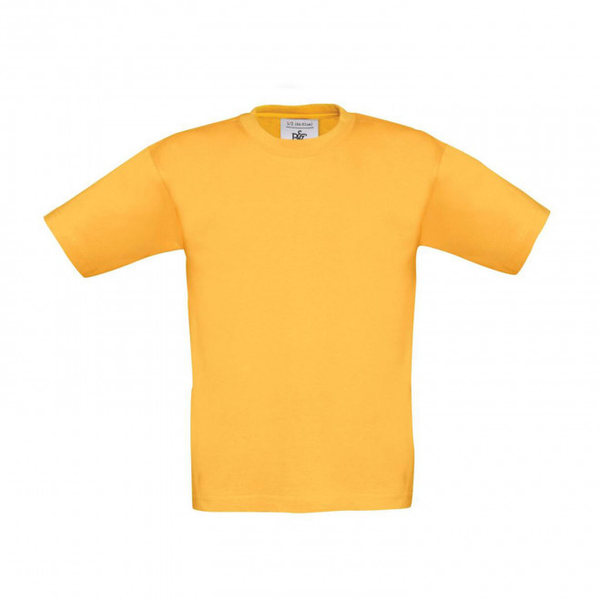 TEE-SHIRT ENFANT PERSONNALISABLE B&C 'PALTO 185' - jaune