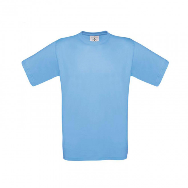TEE-SHIRT ENFANT PERSONNALISABLE B&C 'PALTO 185' - bleu ciel
