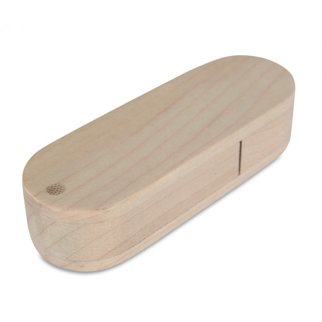 CLE USB PUBLICITAIRE ROTATIVE BOIS 'NATURIO' 1GO A 32GO - bois d'érable