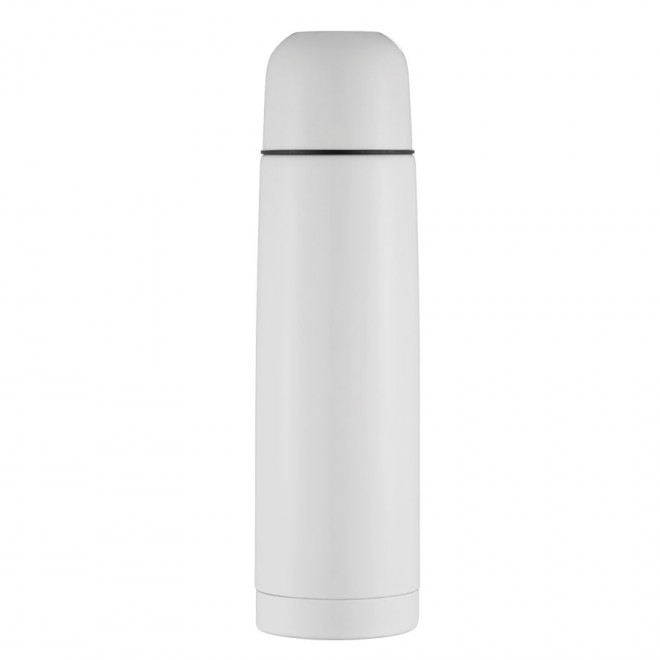 BOUTEILLE ISOTHERME PERSONNALISÉE 500ML 'SIERRA' - blanc