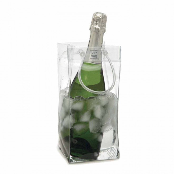 ETUI RAFRAICHISSEUR PUBLICITAIRE 'ICE.BAG© 75CL-1L'' - transparent