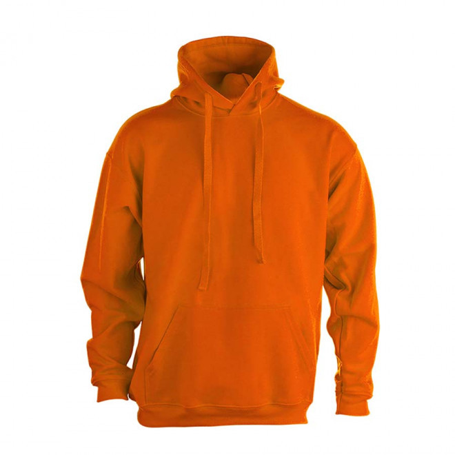 SWEAT CAPUCHE MIXTE PERSONNALISABLE 280G 'MORALIE' - orange