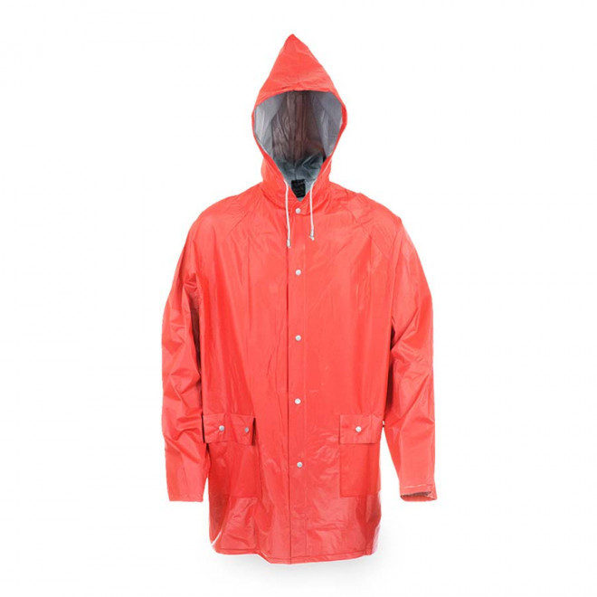 VESTE IMPERMEABLE PERSONNALISABLE 'HINDA' - rouge