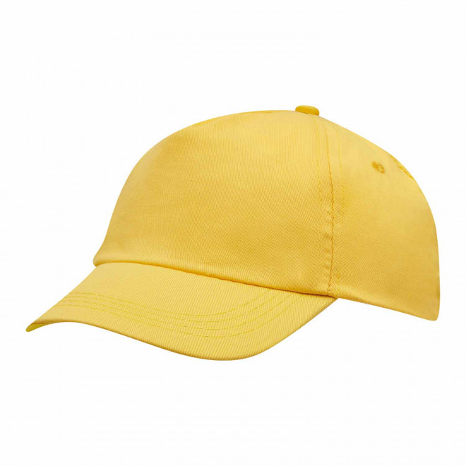 CASQUETTE PERSONNALISABLE 'BASICA COTON' - jaune