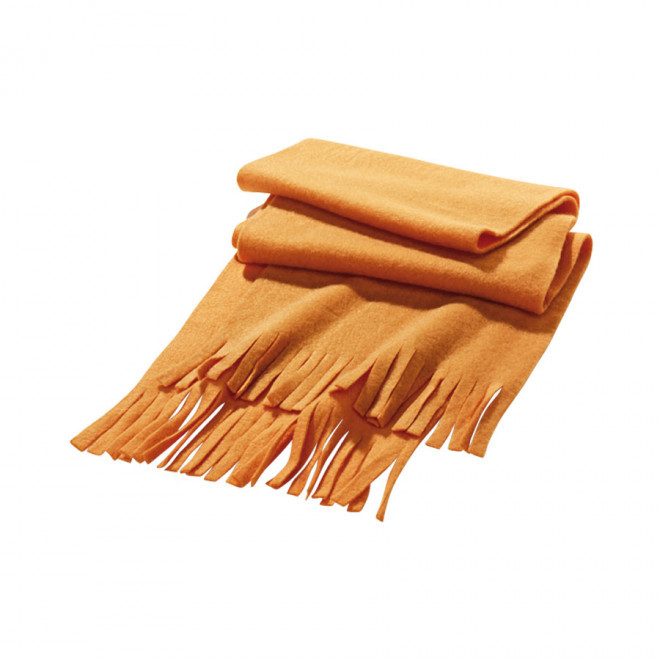 ECHARPE PUBLICITAIRE POLAIRE 'FEMINA' - orange