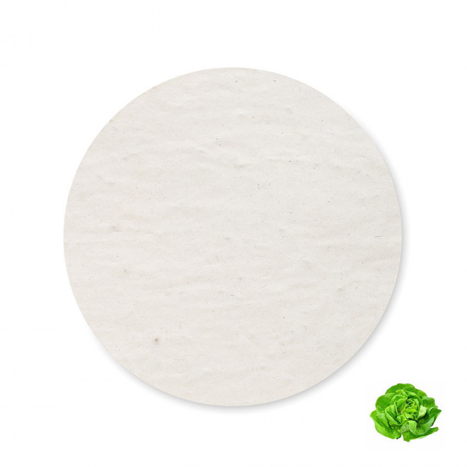 DESSOUS DE VERRE ENSEMENCÉ PERSONNALISABLE 'LULE' - salade