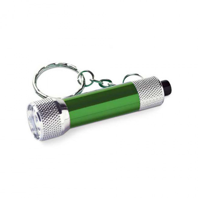 PORTE-CLES LAMPE PUBLICITAIRE 'VISTA' - vert