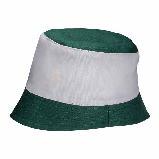 BOB BICOLORE PUBLICITAIRE 'BOBIL' - blanc/vert