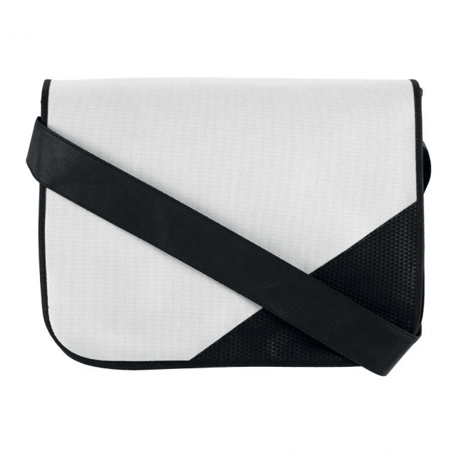 SACOCHE BESACE PUBLICITAIRE 'CALABRESE' - blanc