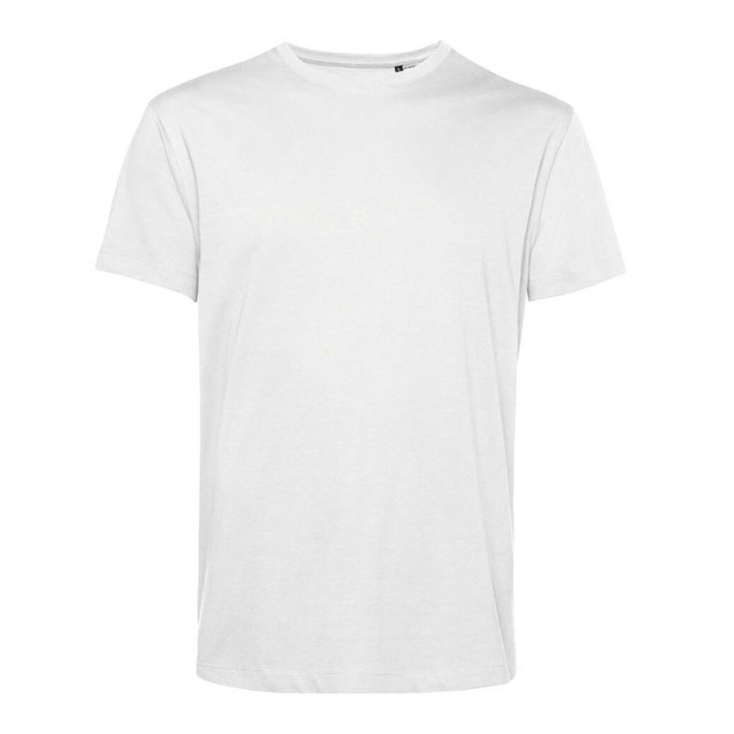TEE-SHIRT PERSONNALISABLE HOMME B&C BLANC 'PALTO BIO 145G' - blanc