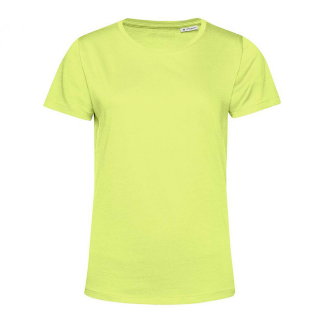 TEE-SHIRT FEMME B&C PERSONNALISABLE 'PALTO BIO 145G' - citron vert