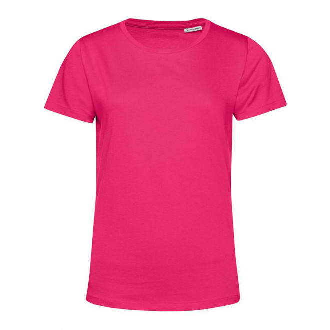 TEE-SHIRT FEMME B&C PERSONNALISABLE 'PALTO BIO 145G' - magenta