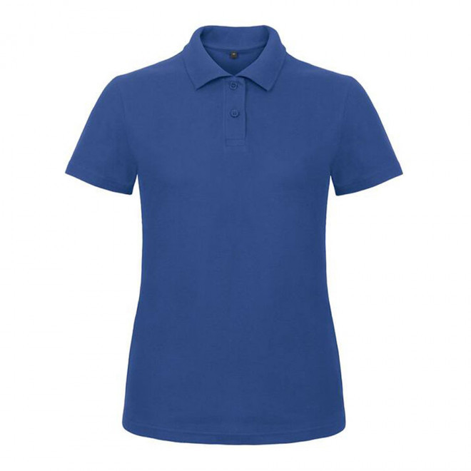 POLO PERSONNALISABLE FEMME B&C 'ADIMO' - bleu royal