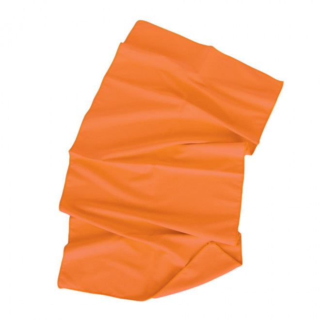 SERVIETTE MICROFIBRE PERSONNALISÉE 50x100 CM 'MELIS - orange