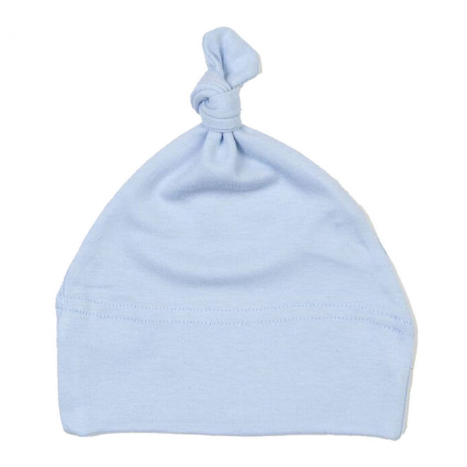 BONNET PERSONNALISABLE BIO BEBE BABYBUGZ® 'BONNETON' - bleu