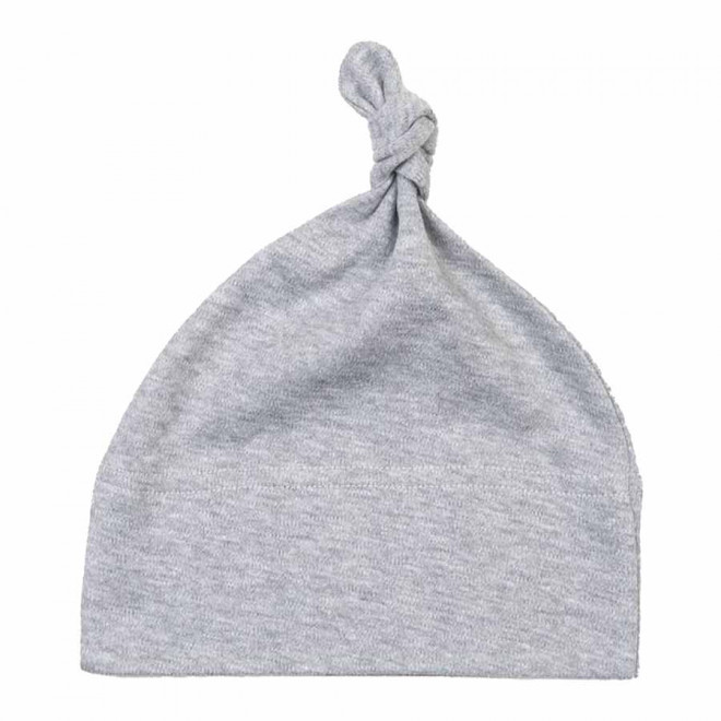 BONNET PERSONNALISABLE BIO BEBE BABYBUGZ® 'BONNETON' - gris