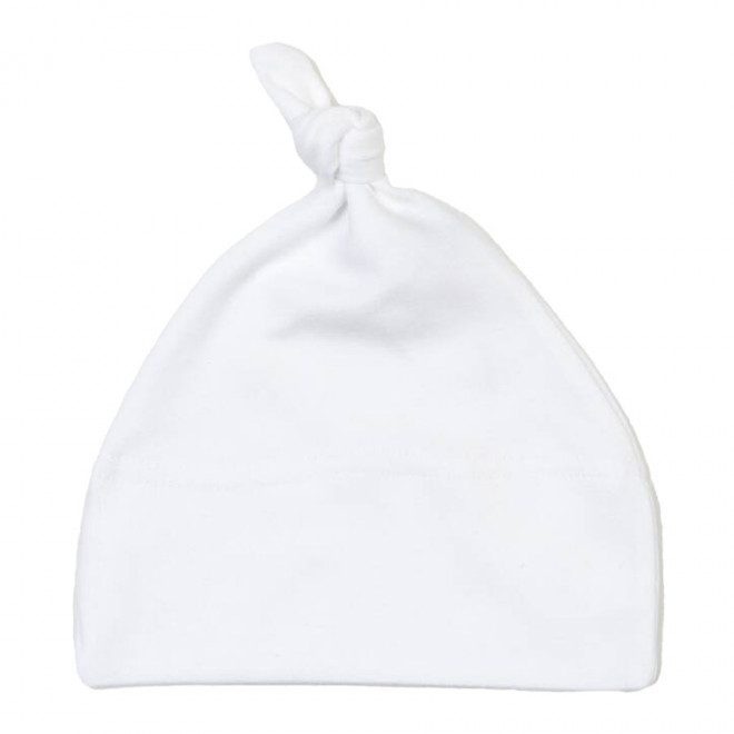 BONNET PERSONNALISABLE BIO BEBE BABYBUGZ® 'BONNETON' - blanc