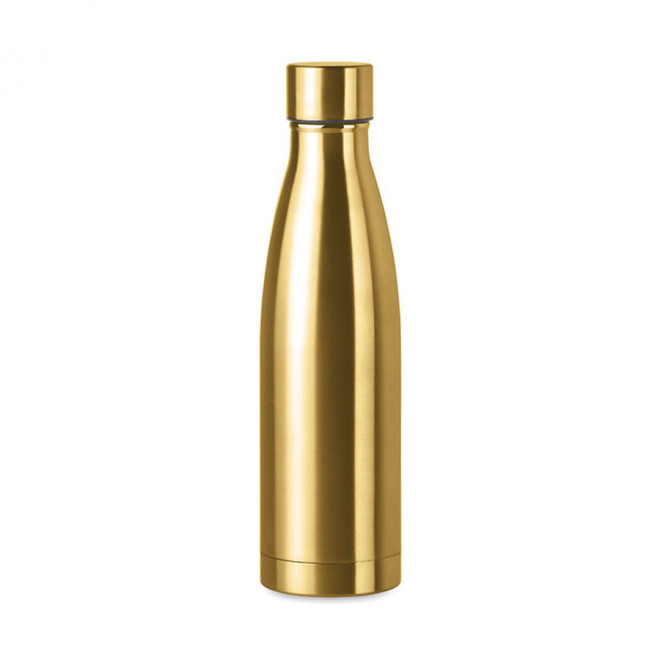 BOUTEILLE PERSONNALISÉE ISOTHERME 500ML 'ALMIA BRILLANT' - or