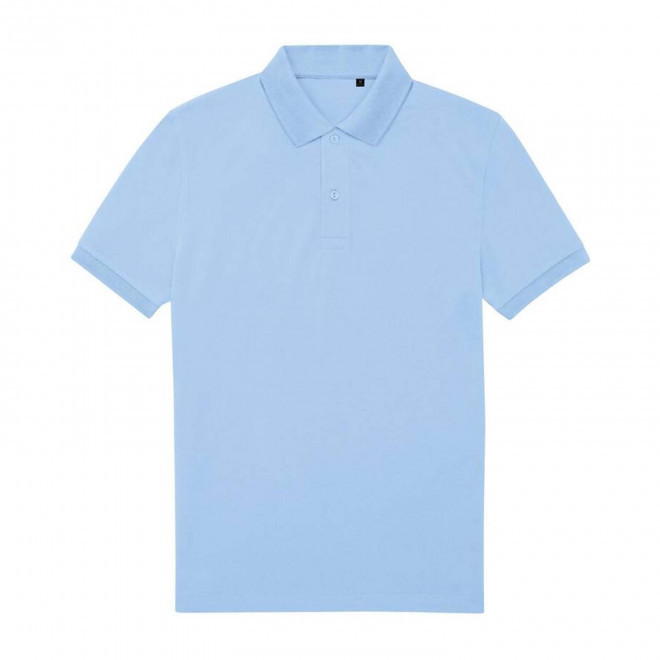POLO PERSONNALISABLE HOMME B&C 'RADOP' - bleu clair