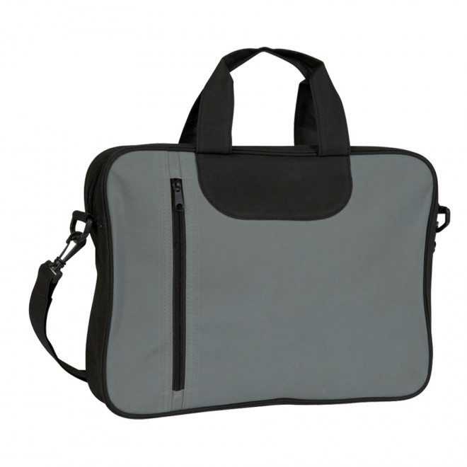 SACOCHE CONGRÈS PERSONNALISÉE 'HAMBOURG' - gris