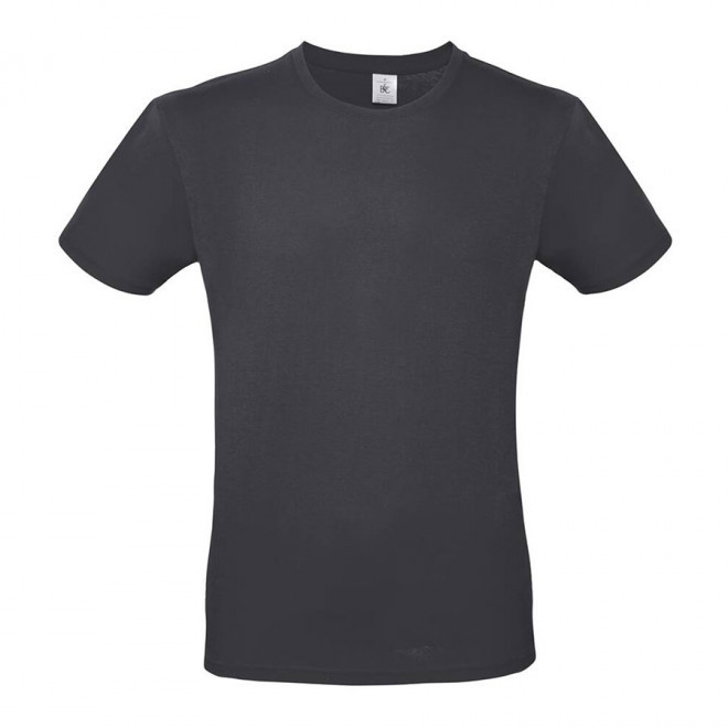 TEE-SHIRT HOMME B&C PERSONNALISABLE 'PALTO 145G' - gris foncé