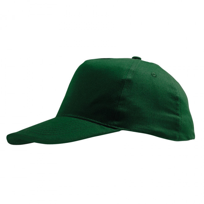 CASQUETTE PUBLICITAIRE ADULTE 'SUNNY' 180 GR/M² - vert bouteille