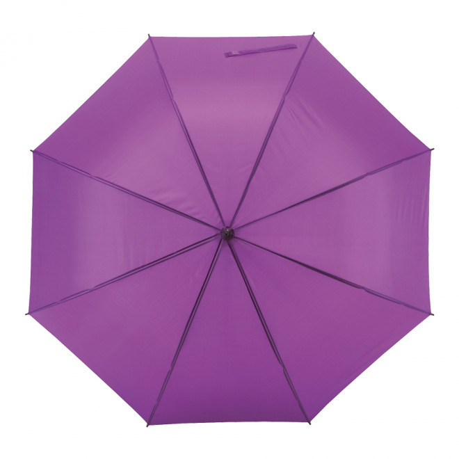 PARAPLUIE DEMI-GOLF MANCHE CANNE A OUVERTURE AUTOMATIQUE 'SUBWAY' - violet