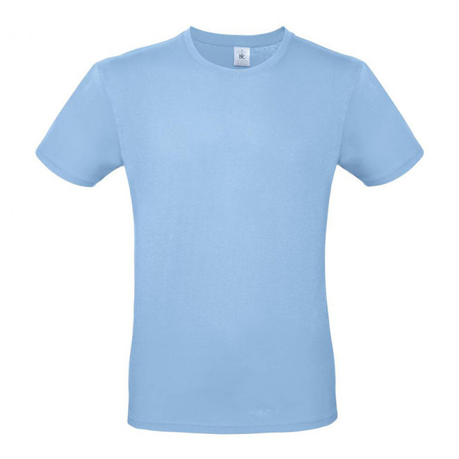 TEE-SHIRT HOMME B&C PERSONNALISABLE 'PALTO 145G' - bleu ciel
