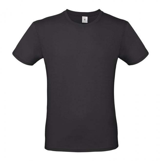 TEE-SHIRT HOMME B&C PERSONNALISABLE 'PALTO 145G' - used black