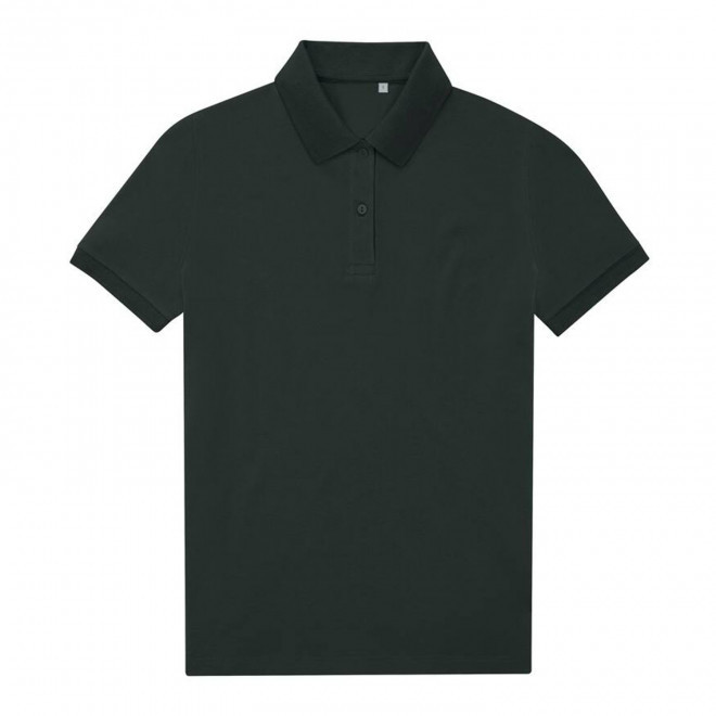 POLO PERSONNALISABLE FEMME B&C 'RADOP' - vert forêt