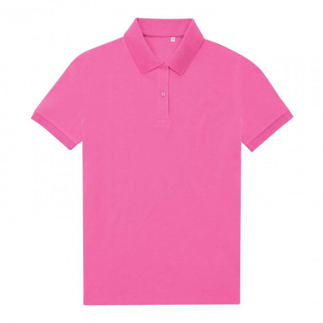 POLO PERSONNALISABLE FEMME B&C 'RADOP' - rose