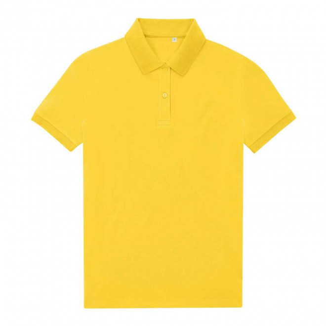 POLO PERSONNALISABLE FEMME B&C 'RADOP' - jaune