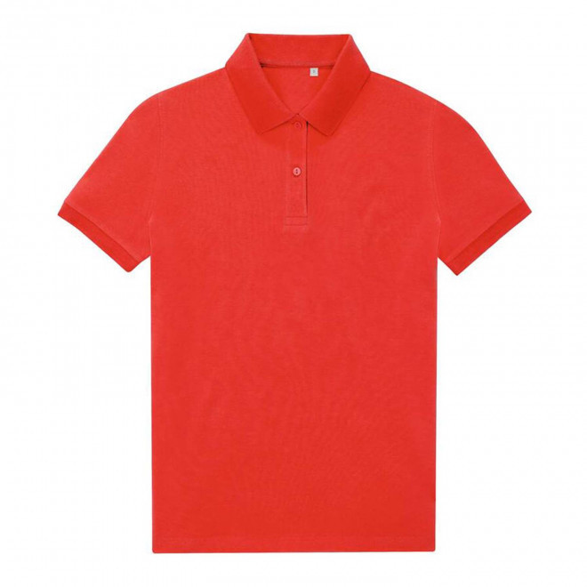 POLO PERSONNALISABLE FEMME B&C 'RADOP' - rouge