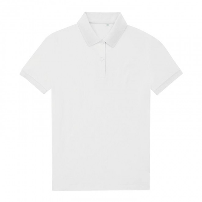 POLO PERSONNALISABLE FEMME B&C 'RADOP' - blanc