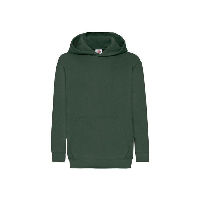 SWEAT-SHIRT PERSONNALISABLE ENFANT FTL® 'FOXFORD KIDS' - vert bouteille