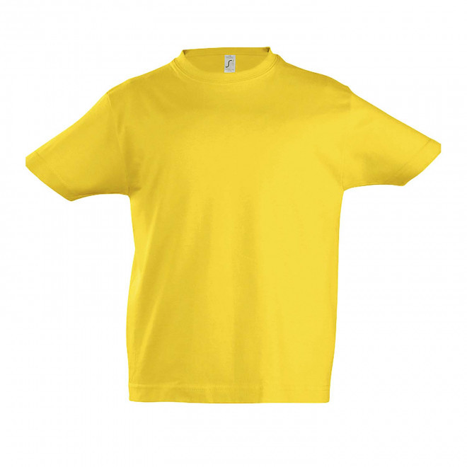 TEE-SHIRT PERSONNALISABLE ENFANT 'IMPERIAL KIDS' - jaune