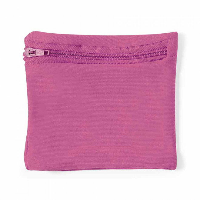 TOUR DE POIGNET PERSONNALISABLE MICROFIBRE 'FIBRA' - fuchsia