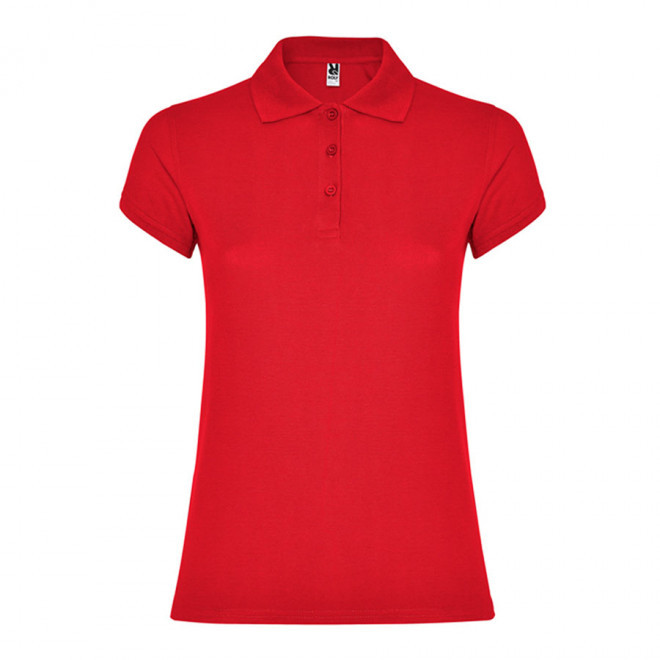 POLO PERSONNALISABLE MC FEMME 'STARLO' - rouge